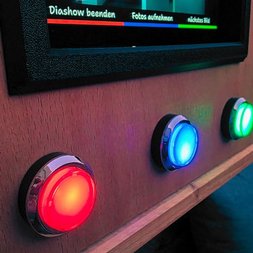 bunte Buttons